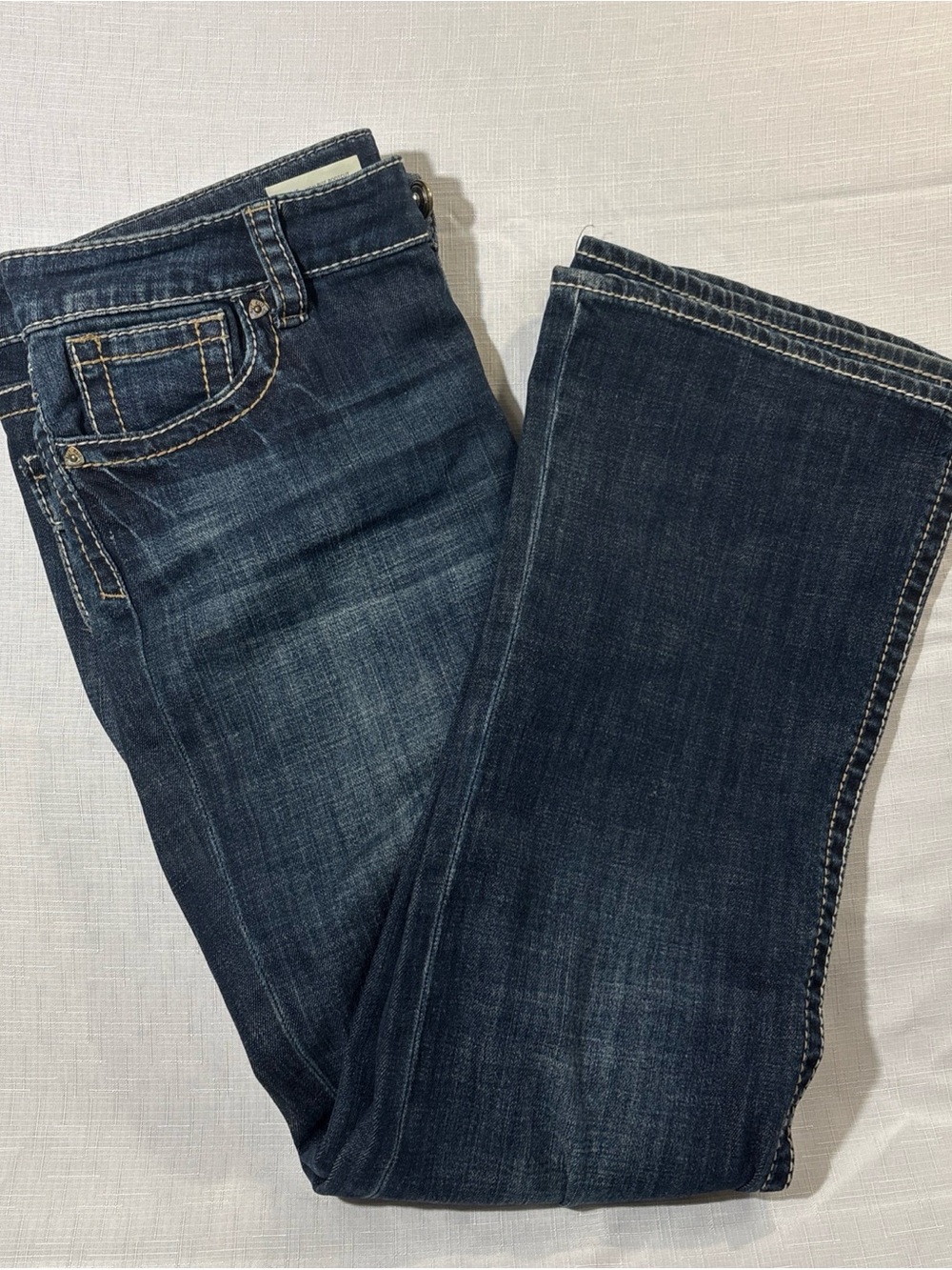 KUT from the Kloth Natalie High Rise Bootcut Jeans Dark Wash Size 12 Stretch